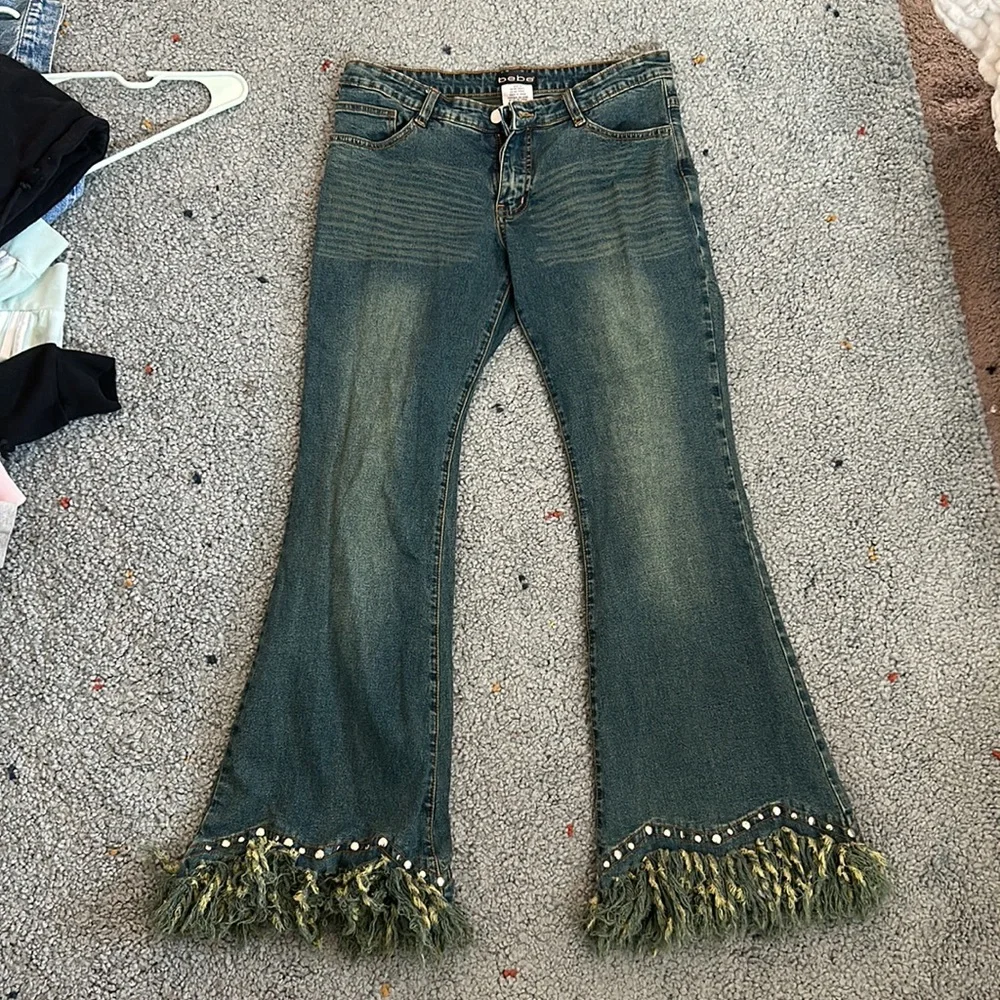 Sexy Rare Y2k bebe jeans cute sexy and cool - Picture 3 of 4
